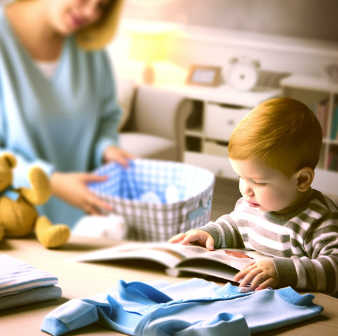 Vorbereitung des Geschwisterkindes auf das Baby